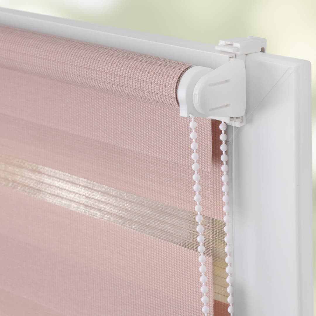 Doppelrollo Duo Rollo Klemmfix | Rosa
