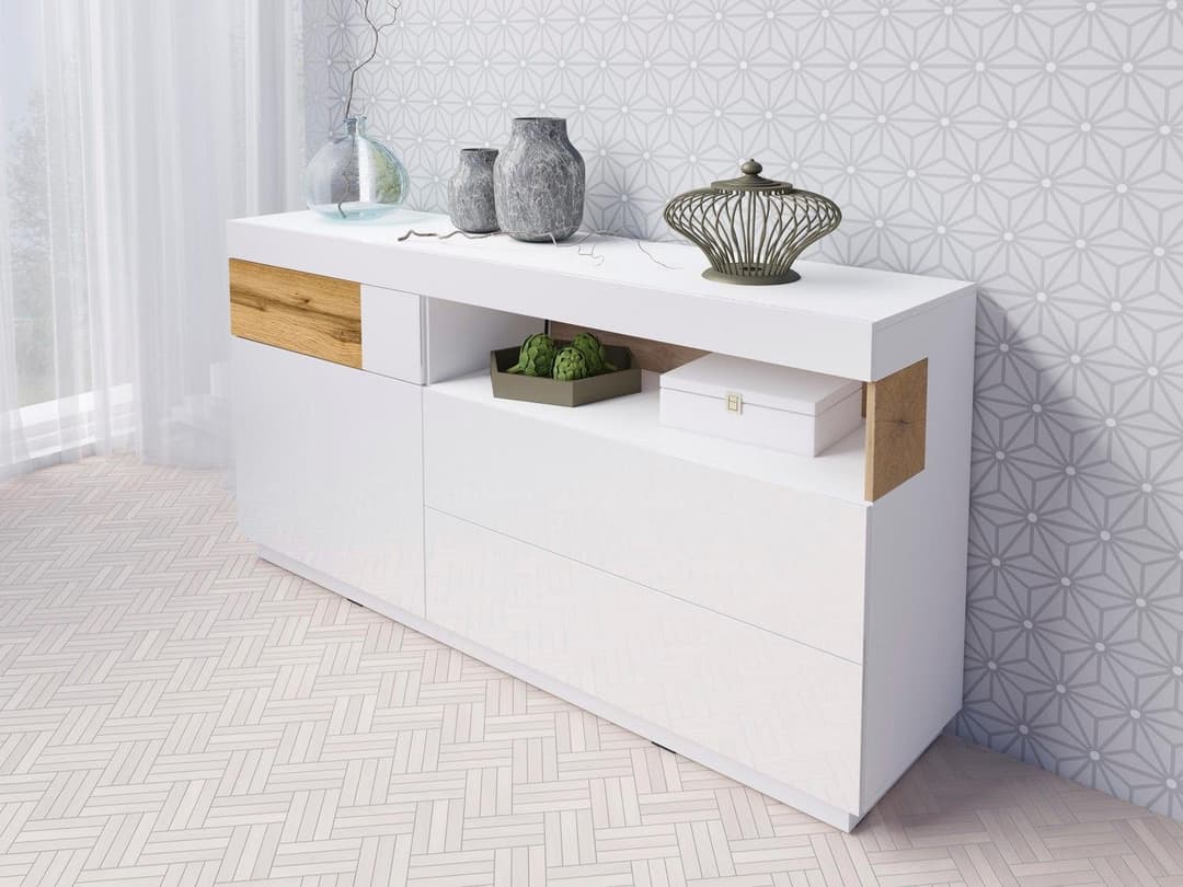 OTTO home Sideboard SILKE | Weiß