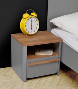 FORTE Nachtkonsole Surfino | Holztöne