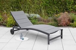 MERXX Gartenliege San Marino | Grau