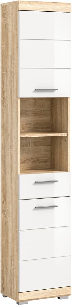 welltime Hochschrank SIENA | Holztöne