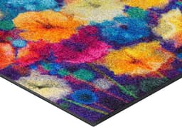 wash+dry by Kleen-Tex Fußmatte Flowerlover | Mehrfarbig