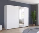 rauch Schwebetürenschrank Kleiderschrank AURELIO | Weiß 2