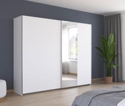 rauch Schwebetürenschrank Kleiderschrank AURELIO | Weiß