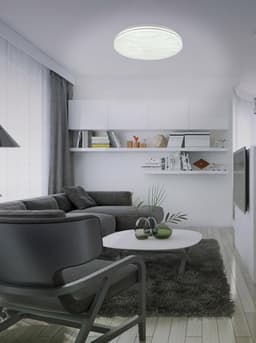 Näve LED Deckenleuchte Austin | Weiß