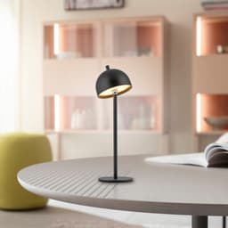 SCHÖNER WOHNEN-Kollektion LED Tischleuchte BELLIS | Schwarz