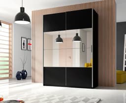 Home affaire Schwebetürenschrank Beta | Schwarz
