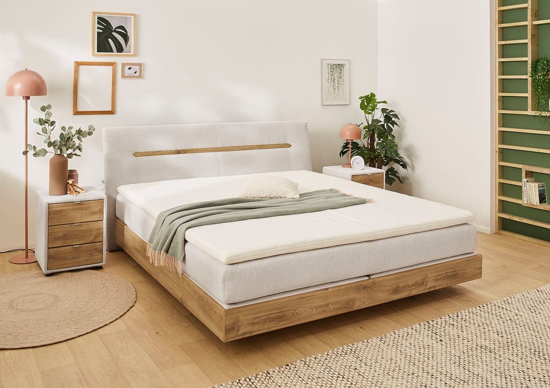 Jockenhöfer Gruppe Boxspringbett Hetty 180x200cm | Beige
