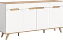 Home affaire Sideboard Alesund | Weiß