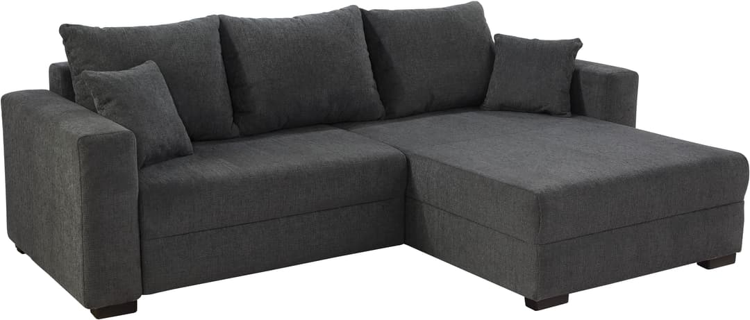 Jockenhöfer Gruppe Ecksofa Elmau XL L-Form | Grau