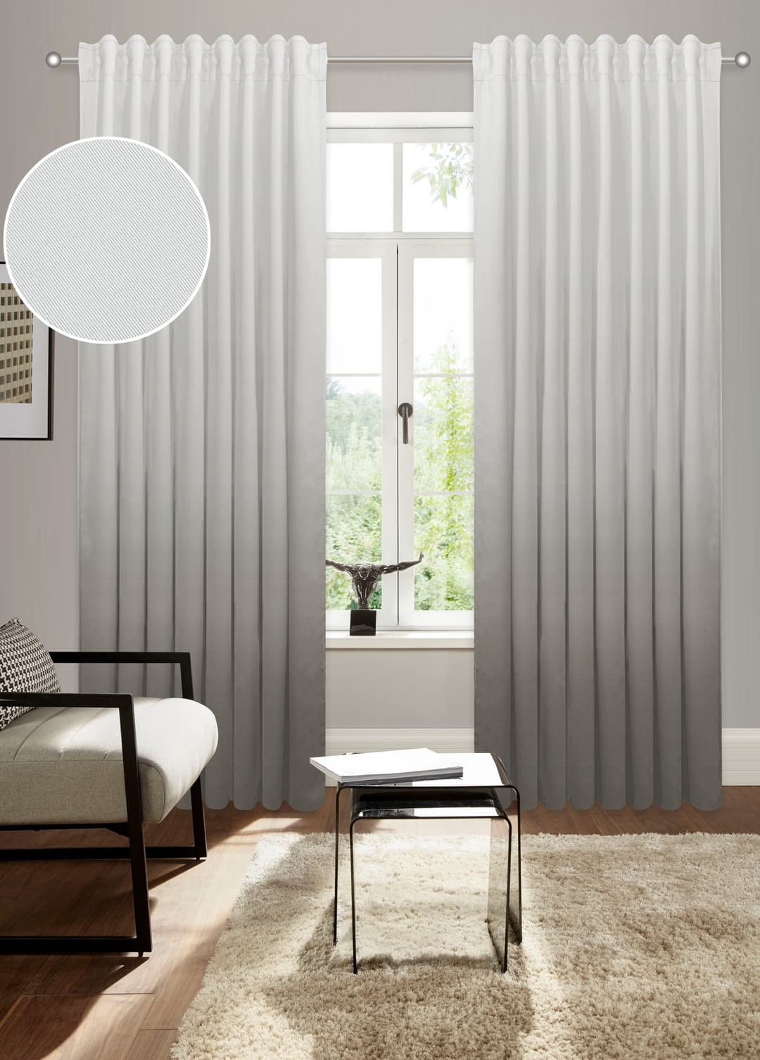 Bruno Banani Clemton Verdunkelungsvorhang | Beige