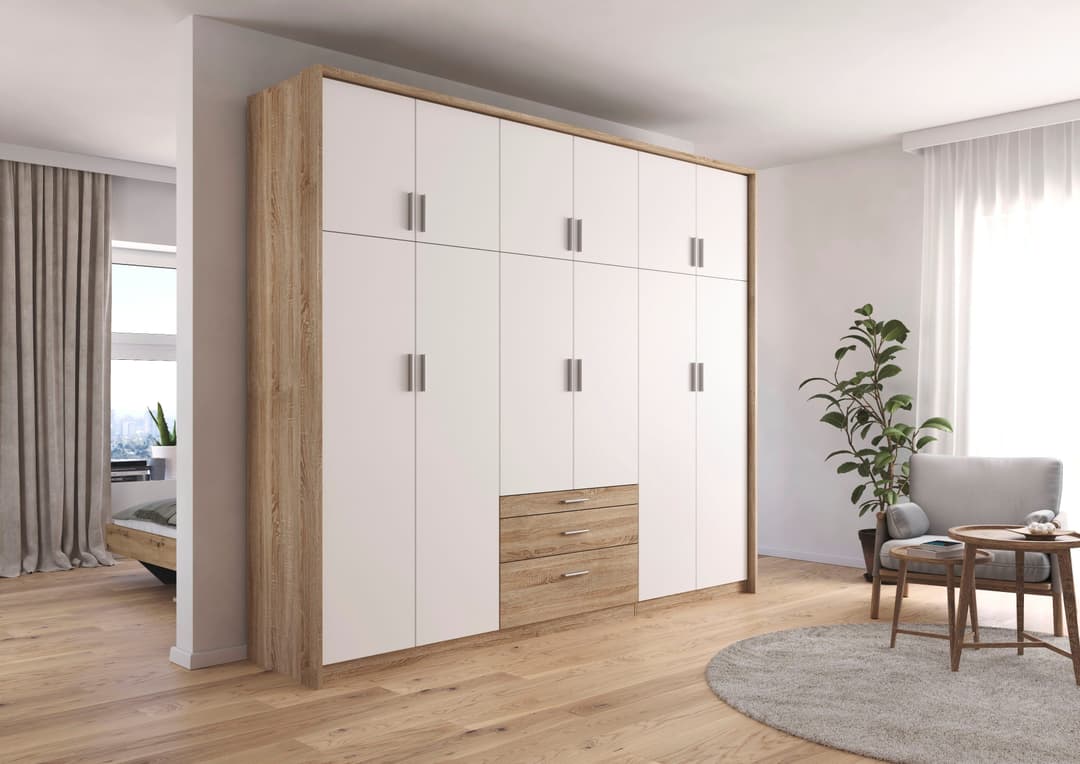 rauch Kleiderschrank HILDESHEIM | Holztöne