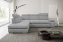 WERK2 Ecksofa Alicante Cord | Grau