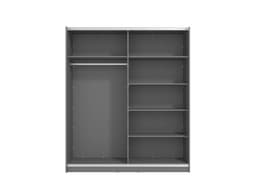 INOSIGN Schwebetürenschrank Sierra | Grau