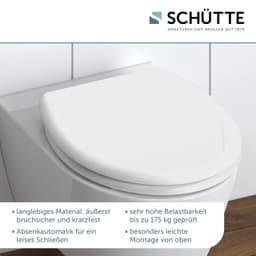 Schütte WC-Sitz | Weiß