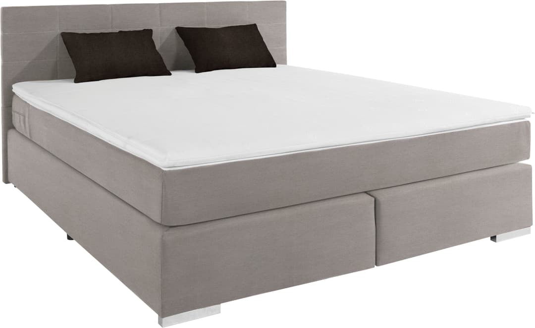 COTTA Boxspringbett Simba | Grau