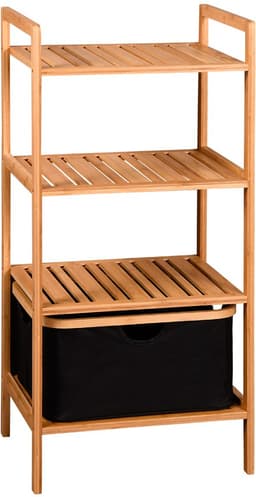 KESPER® Ablageregal Regal mit Korb | Holztöne