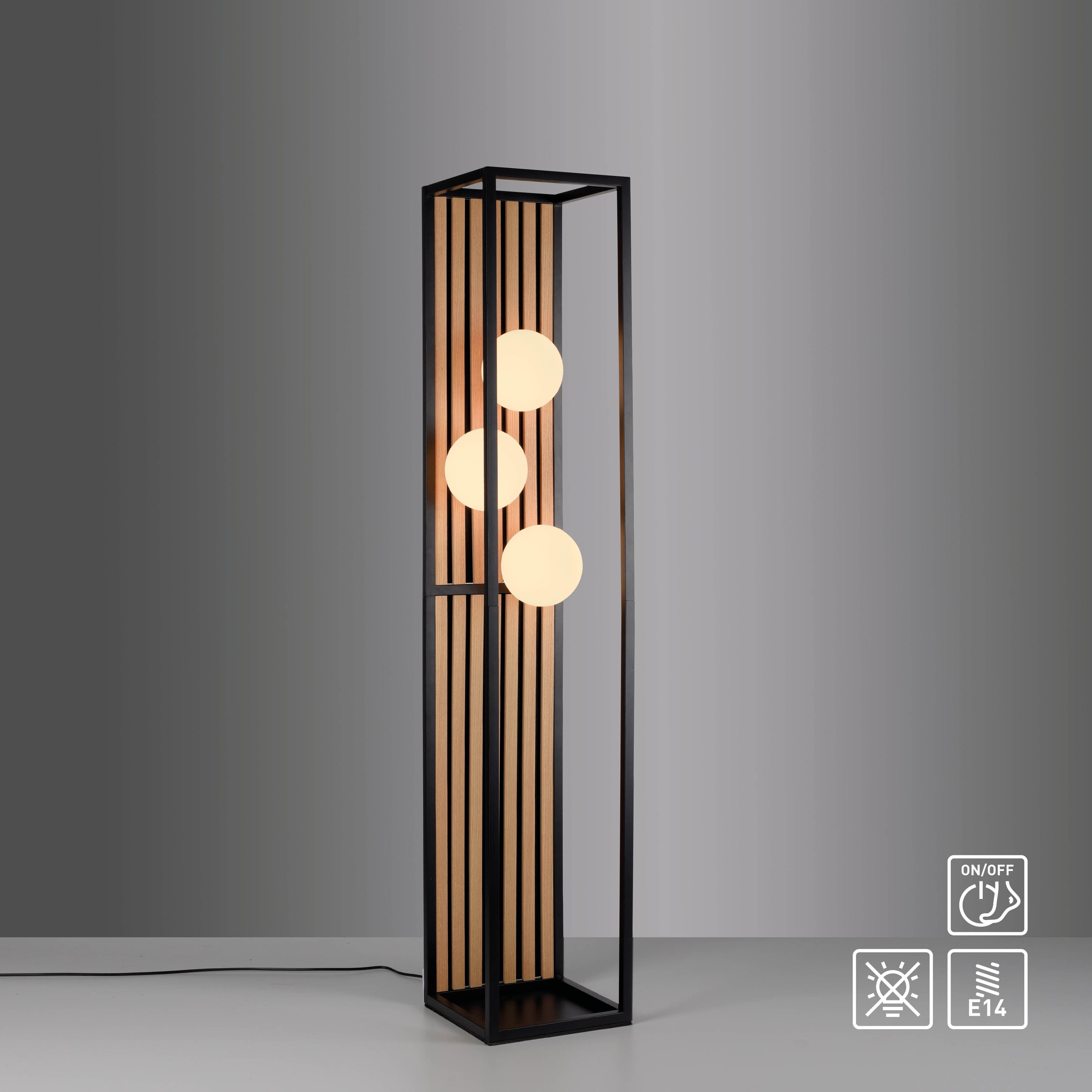 OTTO home Stehlampe Evinnia | Holztöne