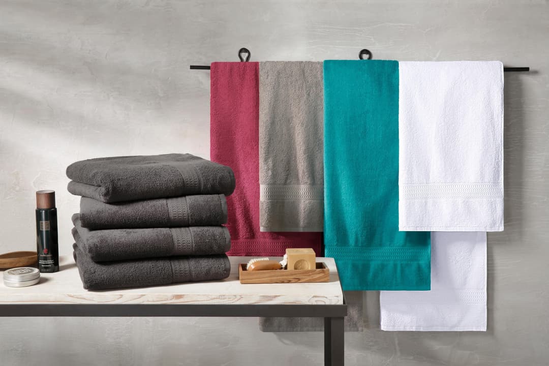 OTTO home Duschtücher Juna | Mehrfarbig