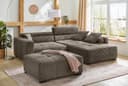 Jockenhöfer Gruppe Ecksofa Severino | Braun 5