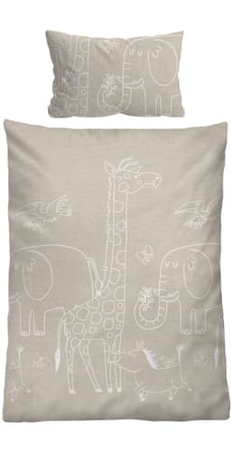 Biberna Kinderbettwäsche 0840520 | Beige