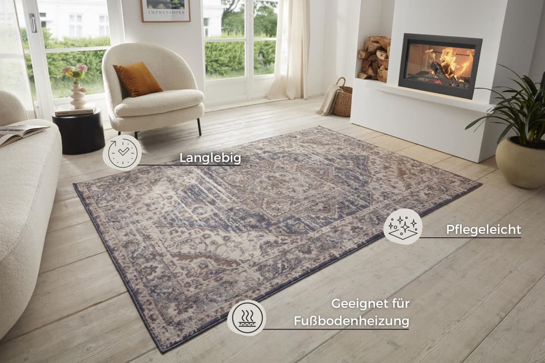 HANSE Home Teppich Sand | Mehrfarbig