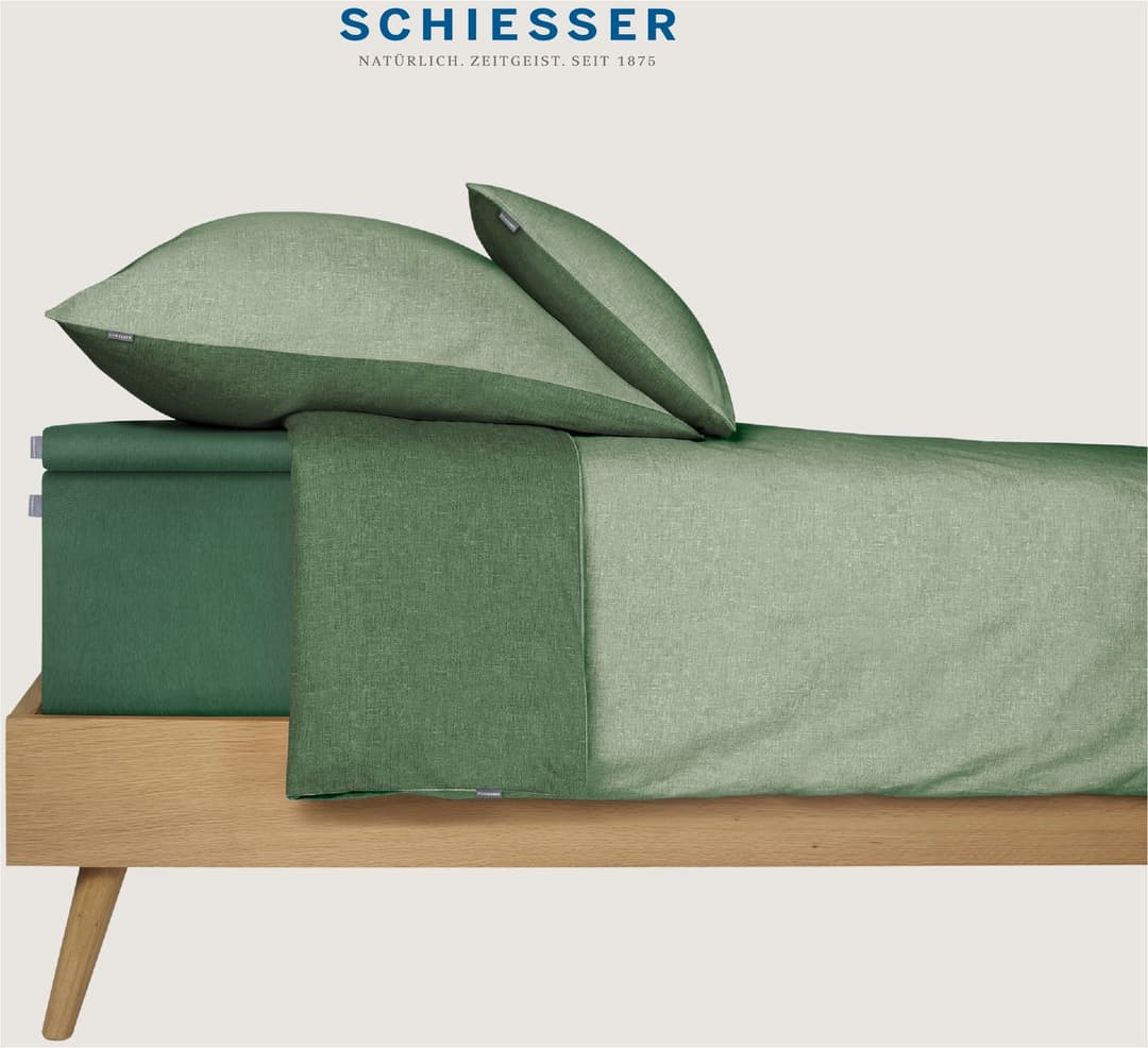 Schiesser Spannbettlaken Flexi | Grün