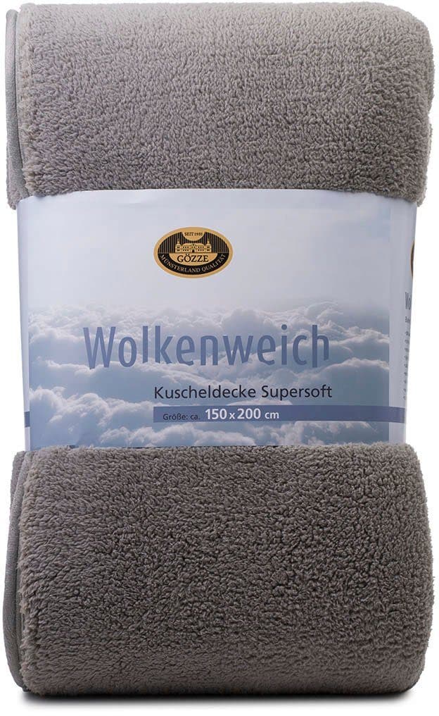 Wohndecke Decke Wolkenweich | Grau