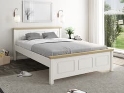 OTTO home Massivholzbett ERIK | Weiß