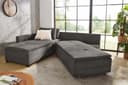 Jockenhöfer Gruppe Ecksofa Madrid | Grau 2