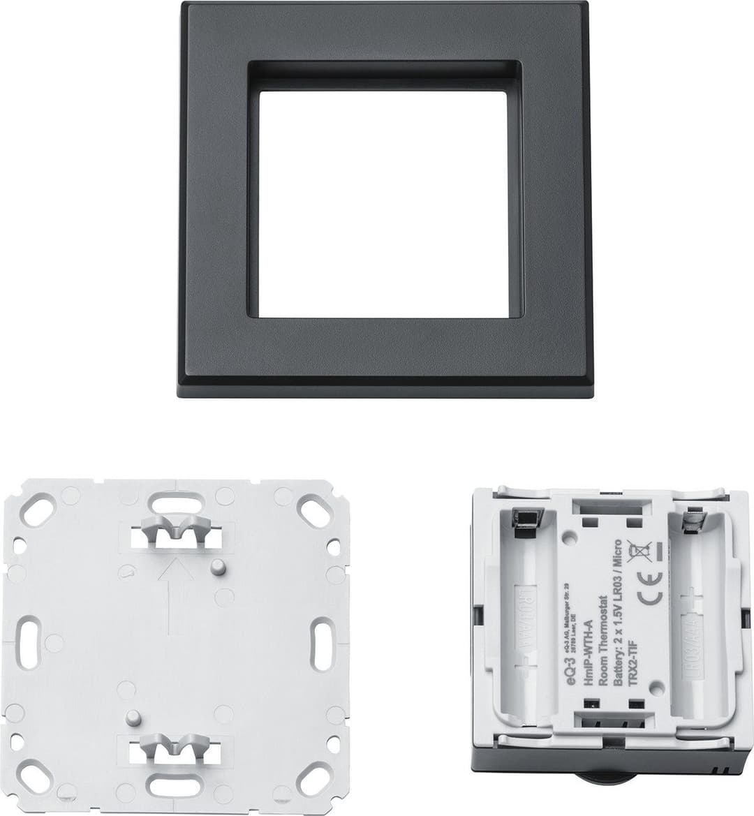 Homematic IP Heizkörperthermostat Wandthermostat mit | Grau