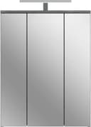 welltime Badezimmerspiegelschrank LUCCA | Grau 2