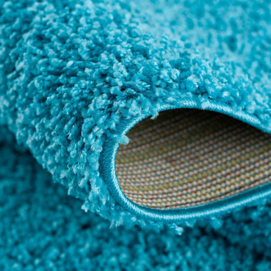 Sanat Hochflor-Teppich LOCA | Blau