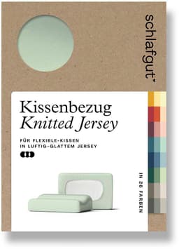 Schlafgut Pure Kissenbezug | Grün