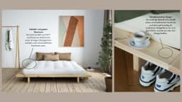 Karup Design JAPAN BED Futonbett | Holztöne