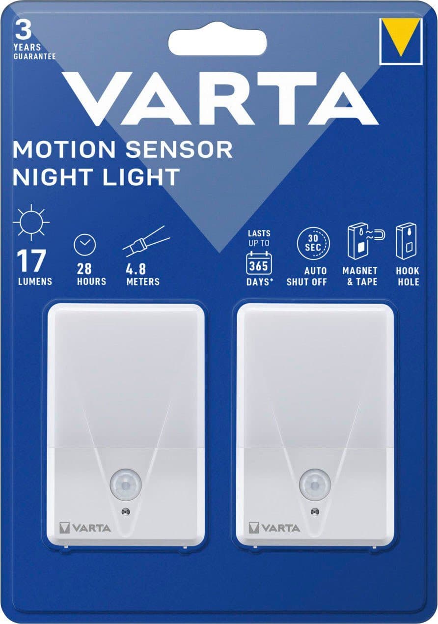 VARTA Motion Sensor Nachtlicht Set | Weiß