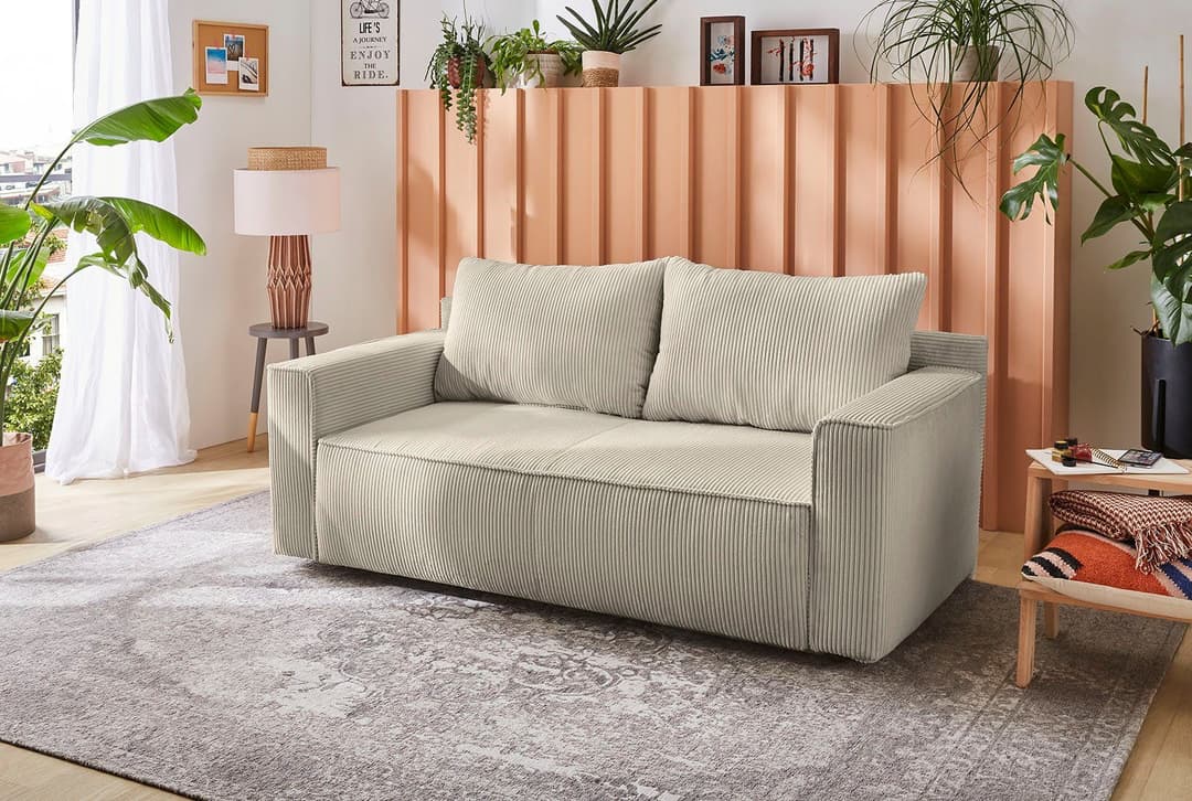 Jockenhöfer Gruppe Schlafsofa Ron | Beige
