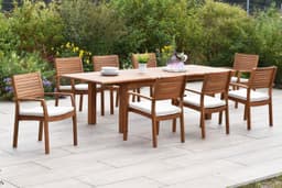 MERXX Garten-Essgruppe »Batavia« | Holztöne
