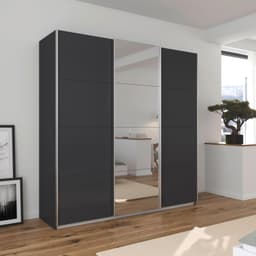 OTTO home Schwebetürenschrank Kleiderschrank AGORDO | Grau