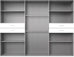 Wimex Kleiderschrank Taiga | Grau
