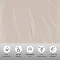 LeGer Home by Lena Gercke Bettwäsche Anisa | Beige