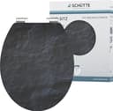 Schütte WC-Sitz BLACK STONE | Schwarz