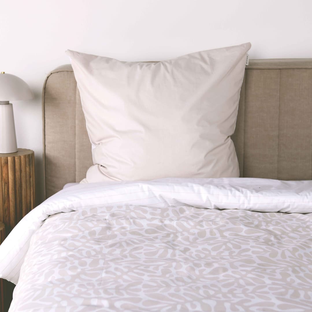 TOM TAILOR HOME Bettwäsche ORGANIC LEAVES | Beige
