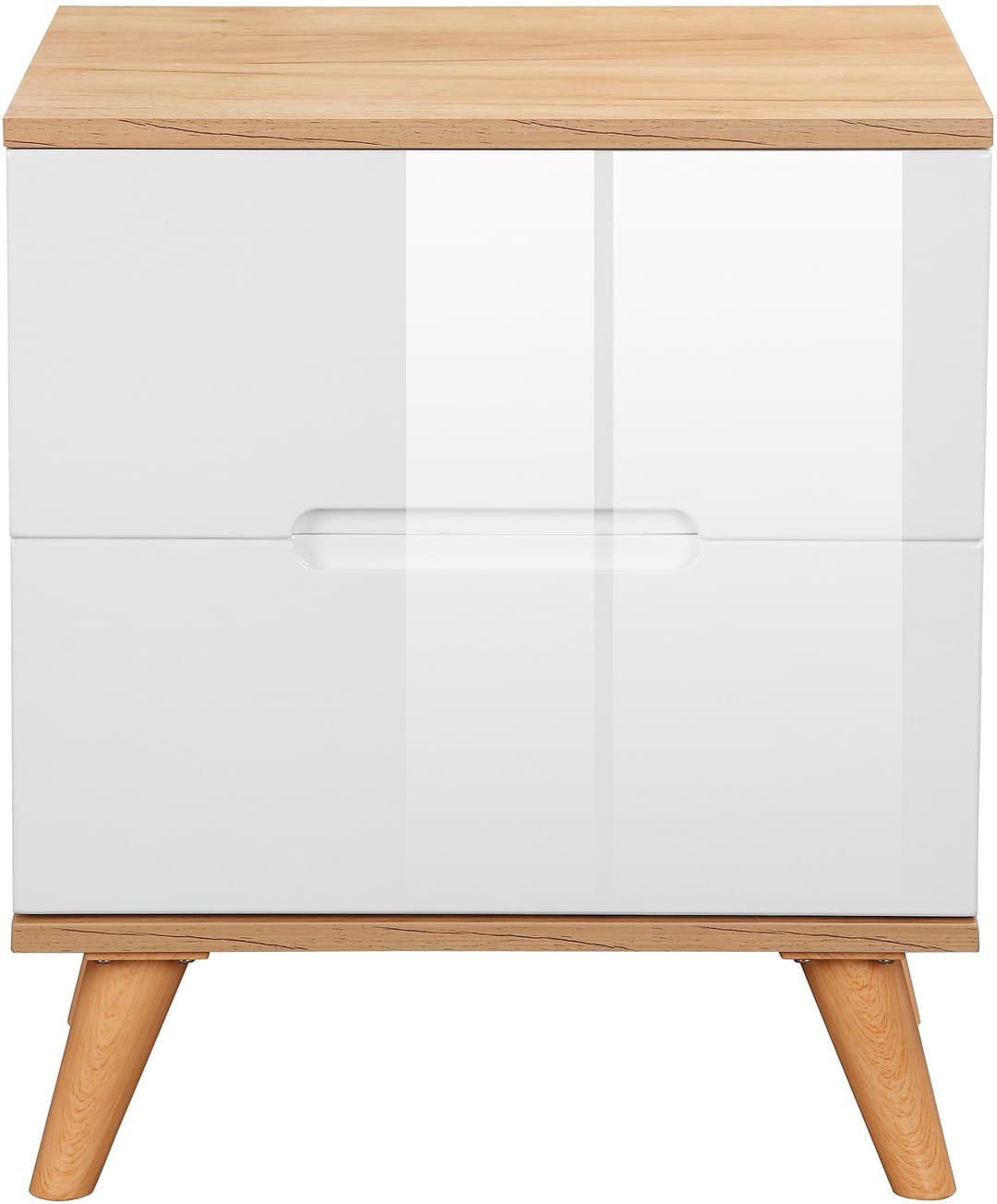 OTTO home Nachtschrank Lund | Weiß