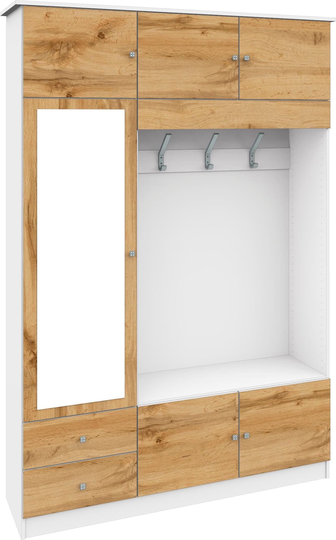 borchardt Möbel Garderobenschrank Kompakta | Holztöne