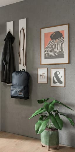 Home affaire Garderobenpaneel Trondheim | Weiß
