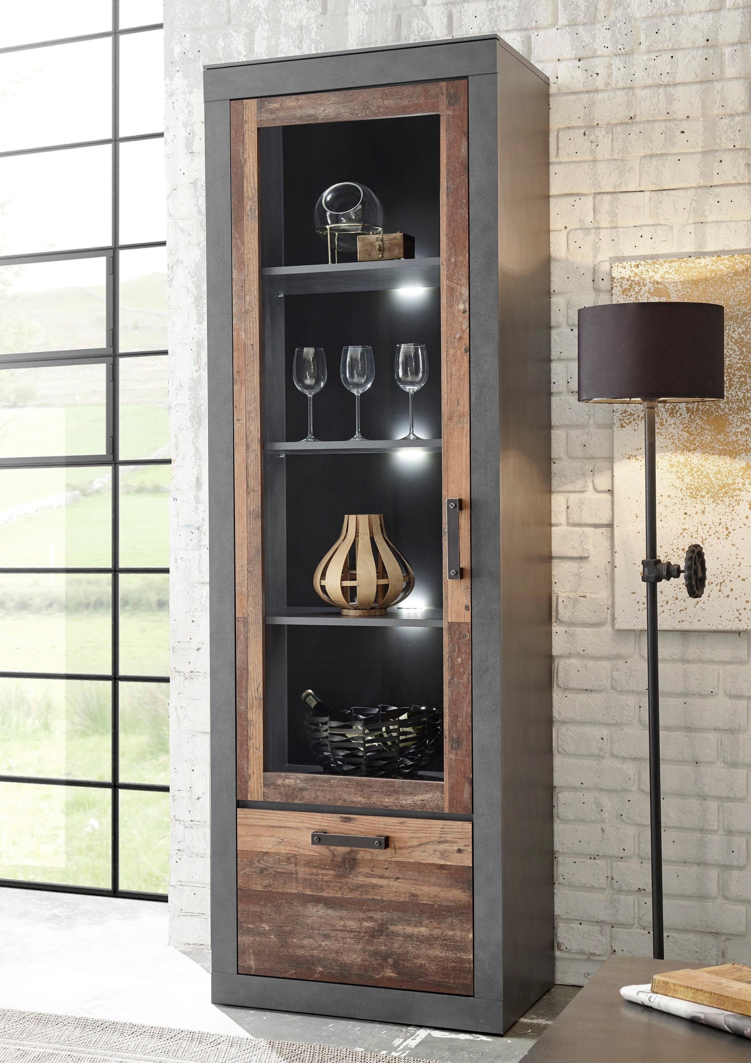 Home affaire Vitrine BROOKLYN | Holztöne