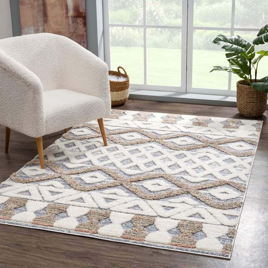 Carpet City Focus 3050 Hochflor-Teppich | Grau