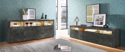 borchardt Möbel Sideboard Santa Fe | Grau