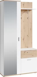 byLIVING Kompaktgarderobe Jakob | Holztöne 4